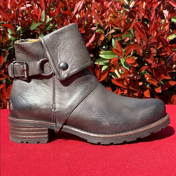 Jafa 492 Graphite Cuffed Ankle Boots Size 38 - Picture 4 of 10